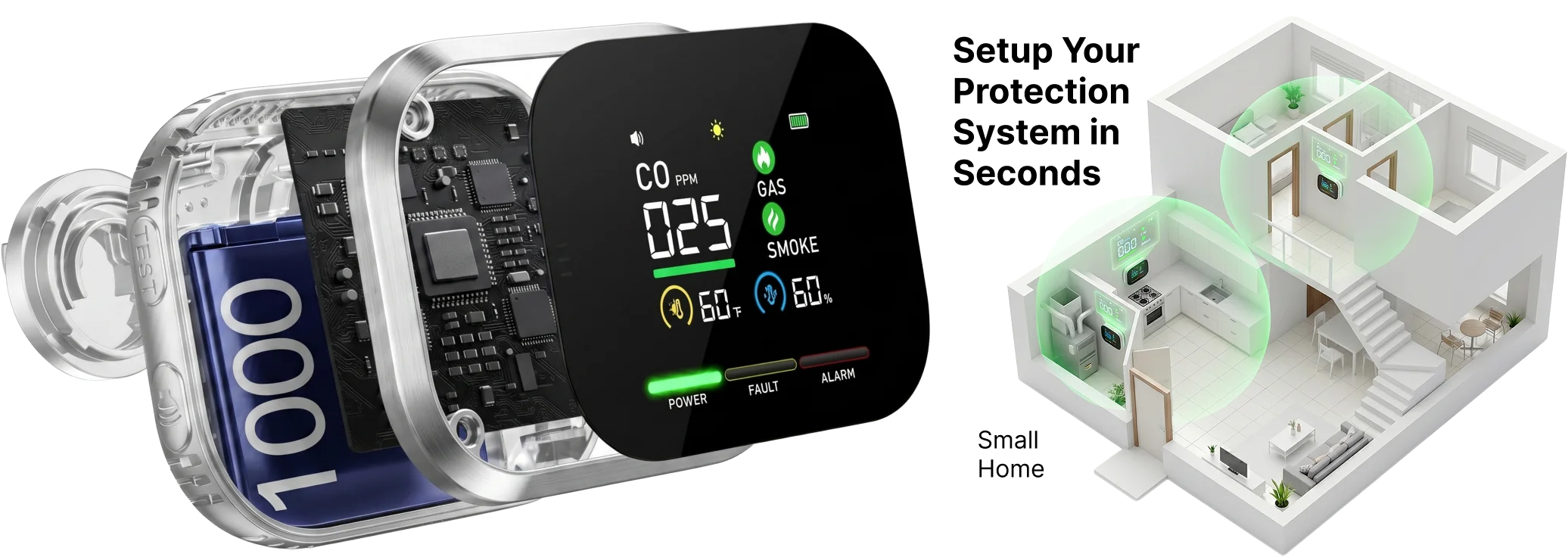 Carbon One Safe setup your protection system in seconds
